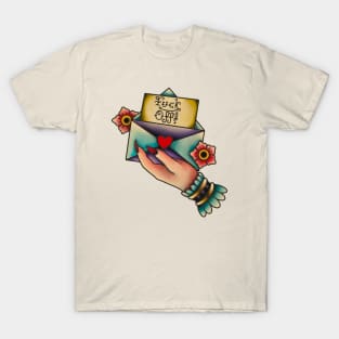 Duck off hand T-Shirt